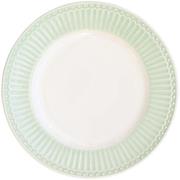 GreenGate - Everyday Alice middagstallrik 26,5 cm pale green