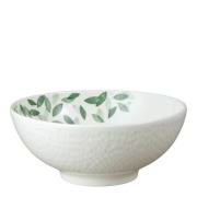 Denby - Greenhouse skål 17 cm vit/grön