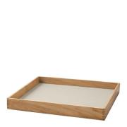 LIND DNA - Even teak bricka 29,4x29,4 cm nupo oyster white