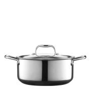 Hexclad - Hybrid dutch oven gryta med stållock 4,7 L