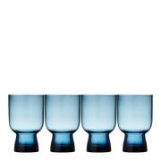 Lyngby Glas - Sorrento vattenglas 30 cl 4-pack blå