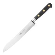 Sabatier - Ideal Brödkniv 20 cm Stål/svart