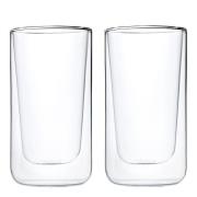 Blomus - Nero Latte Macchiatoglas isolerande 32 cl 2-pack