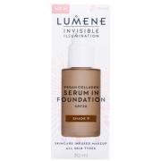 Lumene Invisible Illumination SPF30 Vegan Collagen Serum in Foundation...