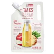 MISSHA Talks Vegan Squeeze Pocket Sleeping Mask [Skin Smoother] 10 g