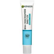 Garnier Skin Active Pureactive BHA + Niacinamide UV Daily Fluid SPF 50...