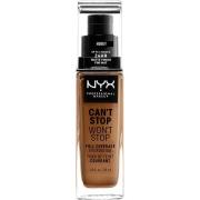 NYX Professional Makeup Can't Stop Won't Stop Foundation Honey - 30 ml