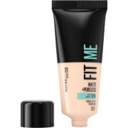 Maybelline Fit Me Matte & Poreless Foundation Natural porcelain - 30 m...