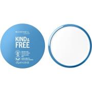 Rimmel London Kind & Free Pressed Powder  1 Translucent - 10 g