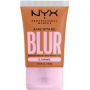 NYX Professional Makeup Bare With Me Blur Tint Foundation 13 Caramel -...