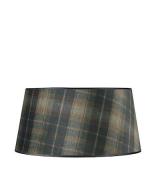 Shade Classic Tarland Lampskärm Medium Ø35 Tyg Blårutig