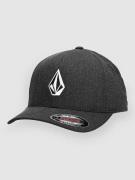 Volcom Full Stone Hthr Flexfit Keps charcoal heather