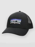 Patagonia P-6 Logo Lopro Trucker Hatt black