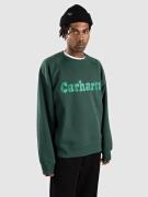 Carhartt WIP Bubbles Tröja discovery green/green