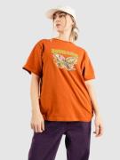 Santa Cruz Galactic Butterfly T-Shirt ginger biscuit