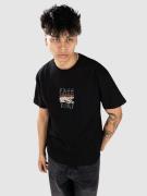 Pass Port Antler T-Shirt black