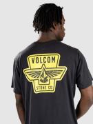 Volcom Wing It T-Shirt washed black heather