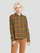 Volcom Plaid To Meet U Skjorta bronze