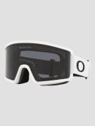 Oakley Target Line L Matte White Goggle dark grey