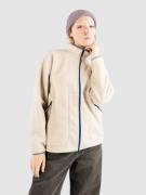 Passenger Fairbanks Full Zip Recylced Sherpa Jacket oatmeal