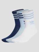 adidas Originals Crew 3 Pack Socks wonblu/nindig/white