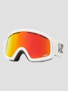 VonZipper Trike White Goggle fire chrome