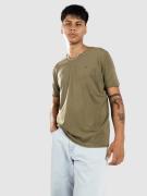 Kazane Landscape T-Shirt burnt olive