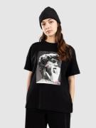 Miss Tee Tongues Out T-Shirt black