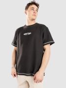 Rhythm Terry Contrast T-Shirt black