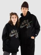 Nike SB Fleece Pull-Over Skate Hoodie black/white