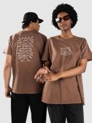 Katin USA Anemone T-Shirt brown pigment dye