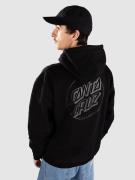 Santa Cruz Tonal Opus Dot Stripe Hoodie black
