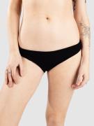 Rip Curl Custom Rib Full Bikini Bottom black