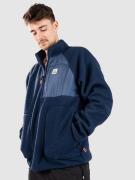 Passenger Offgrid 2.0 Zip 1/2 Recycled Half-Zip Fleecetröja rich navy