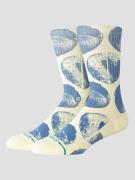 Stance Pop Dot Crew Socks butter