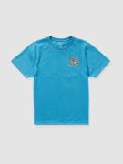 Volcom Bb Eye Warp T-Shirt blue turq