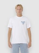 Rip Curl Fade Out Icon T-Shirt white