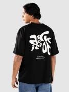 Anerkjendt Akvillads Print T-Shirt caviar