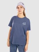 Santa Cruz Love Script Back T-Shirt heritage blue