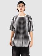 Blue Tomato Striped 180Gsm T-Shirt striped / black/grey/crea