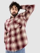 Element Hawthorne 2Pkt Heavyweight Skjorta cream zinfandel plaid