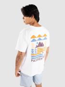 Passenger Cutout Organic Cotton T-Shirt white
