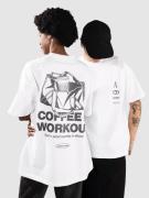 Another Cotton Lab Coffee And Workout Oversized T-Shirt white