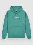 Quiksilver Screen Fleece Fineline Hoodie deep sea