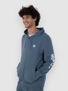 Hurley Icon Box Hoodie med Dragkedja grey teal