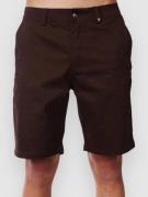 Light Grid Shorts dark brown