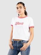 Vans Apple Boom Ringer T-Shirt white/mauvewood