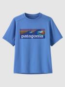Patagonia Cap Sw Kids T-Shirt boardshort logo/abdnt blu