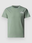 THE NORTH FACE Teen Simple Dome Kids T-Shirt slate moss