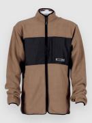 L1 Onyx Fleece Jacka fossil / black